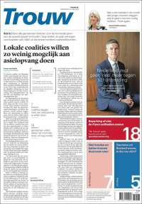 Portada de Trouw (Netherlands)