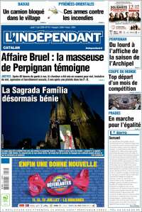 Portada de Le Indépendant (France)