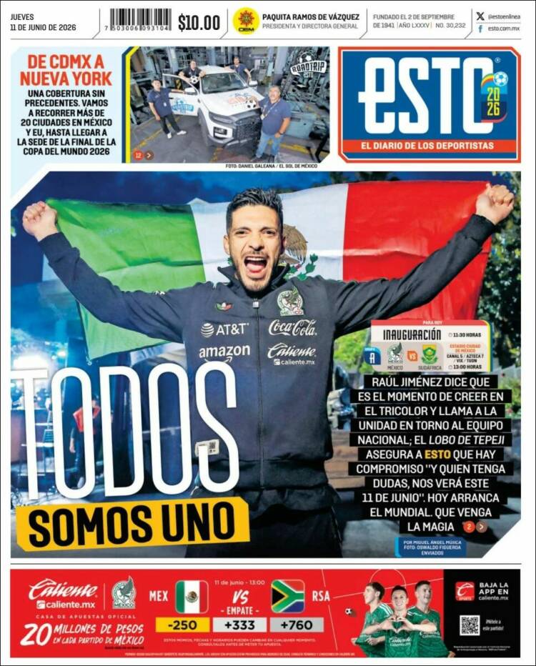 Portada de Esto (México)