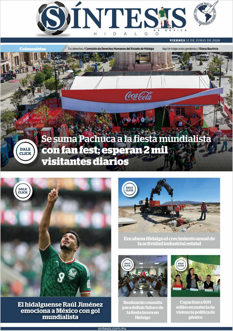 Portada de Sistesis - Hidalgo (México)