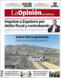 Portada de La Opinión de Murcia (Spain)