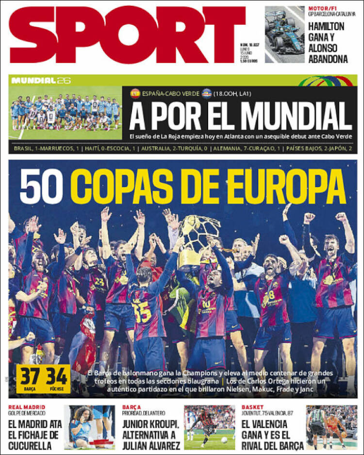 Portada de Sport (Spain)