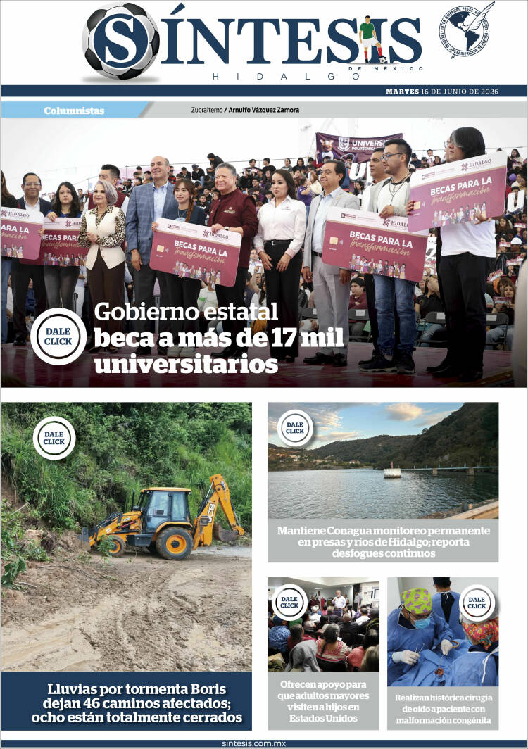 Portada de Sistesis - Hidalgo (México)