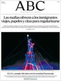 Portada de ABC (España)