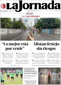 Portada de La Jornada (Mexique)