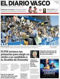 Portada de Diario Vasco (Spain)