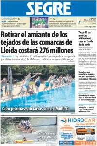 Portada de Segre (Spain)