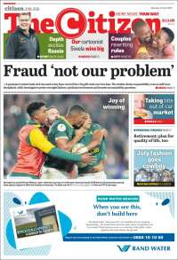 Portada de The Citizen (South Africa)