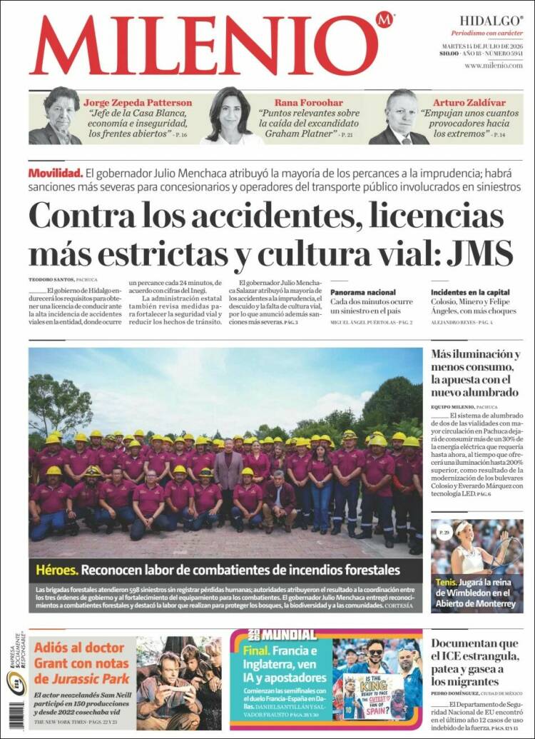 Portada de Milenio de Hidalgo (México)