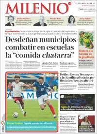 Portada de Milenio - Estado de México (México)