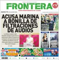 Portada de Frontera (México)