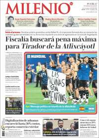 Portada de Milenio de Puebla (México)