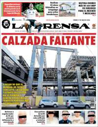 Portada de La Prensa (México)