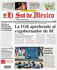 Portada de El Sol de México (México)