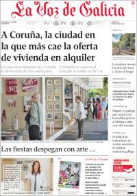Portada de La Voz de Galicia (Spain)