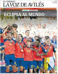 Portada de El Comercio - Avilés (Spain)