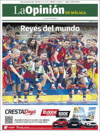 Portada de La Opinión de Málaga (Spain)