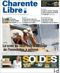 Portada de Charente Libre (France)
