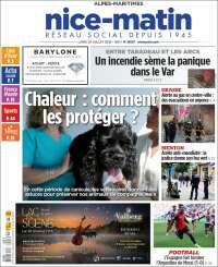 Portada de Nice-Matin (France)