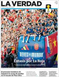Portada de La Verdad de Murcia (Spain)
