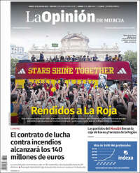 Portada de La Opinión de Murcia (Spain)