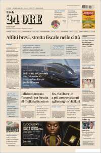 Portada de Il Sole 24 ORE (Italy)
