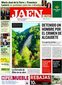 Portada de Diario Jaén (Spain)