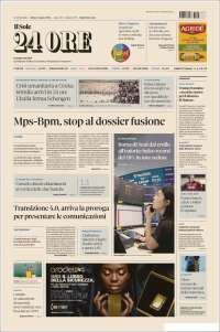 Portada de Il Sole 24 ORE (Italy)