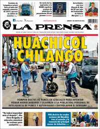 Portada de La Prensa (Mexico)