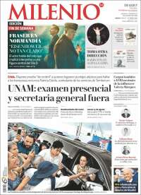 Portada de Milenio (Mexico)