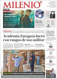 Portada de Milenio de Puebla (México)