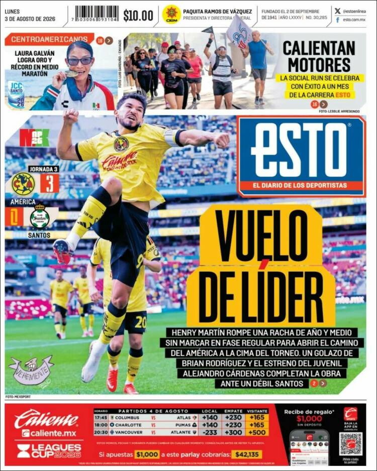 Portada de Esto (México)