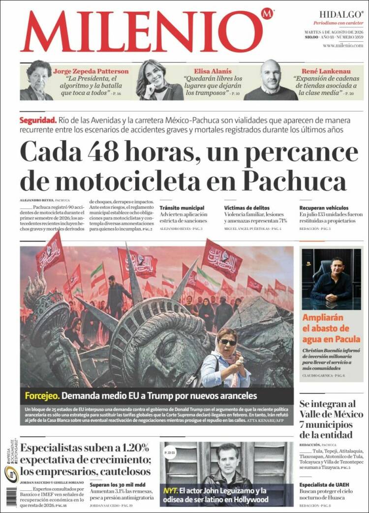 Portada de Milenio de Hidalgo (México)