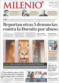 Portada de Milenio - Tamaulipas (México)