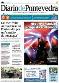 Portada de Diario de Pontevedra (Spain)