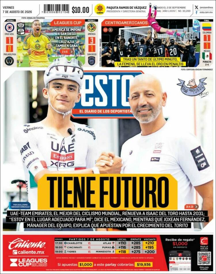 Portada de Esto (México)
