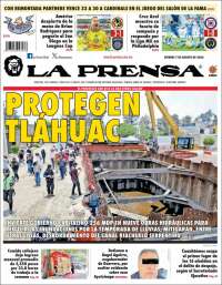 Portada de La Prensa (Mexico)