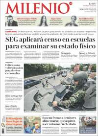 Portada de Milenio de León (México)
