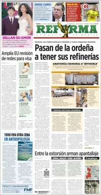 Portada de Reforma (Mexico)