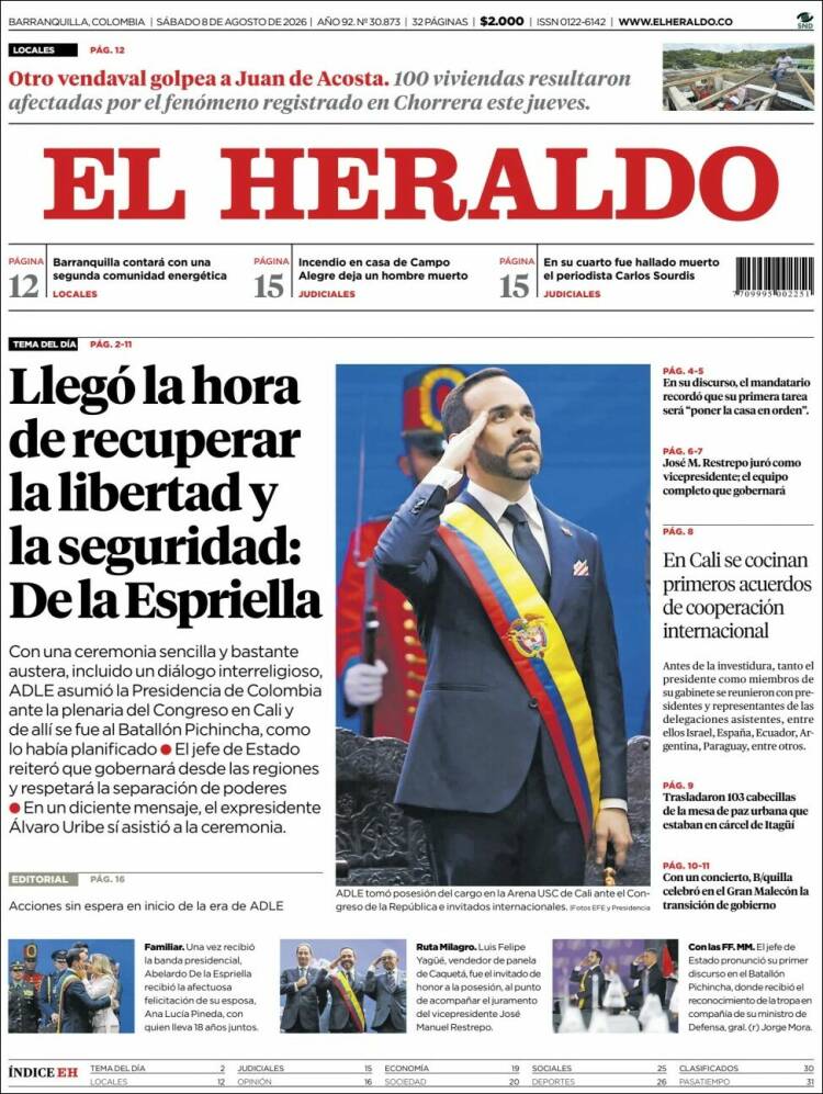Portada de Co Heraldo