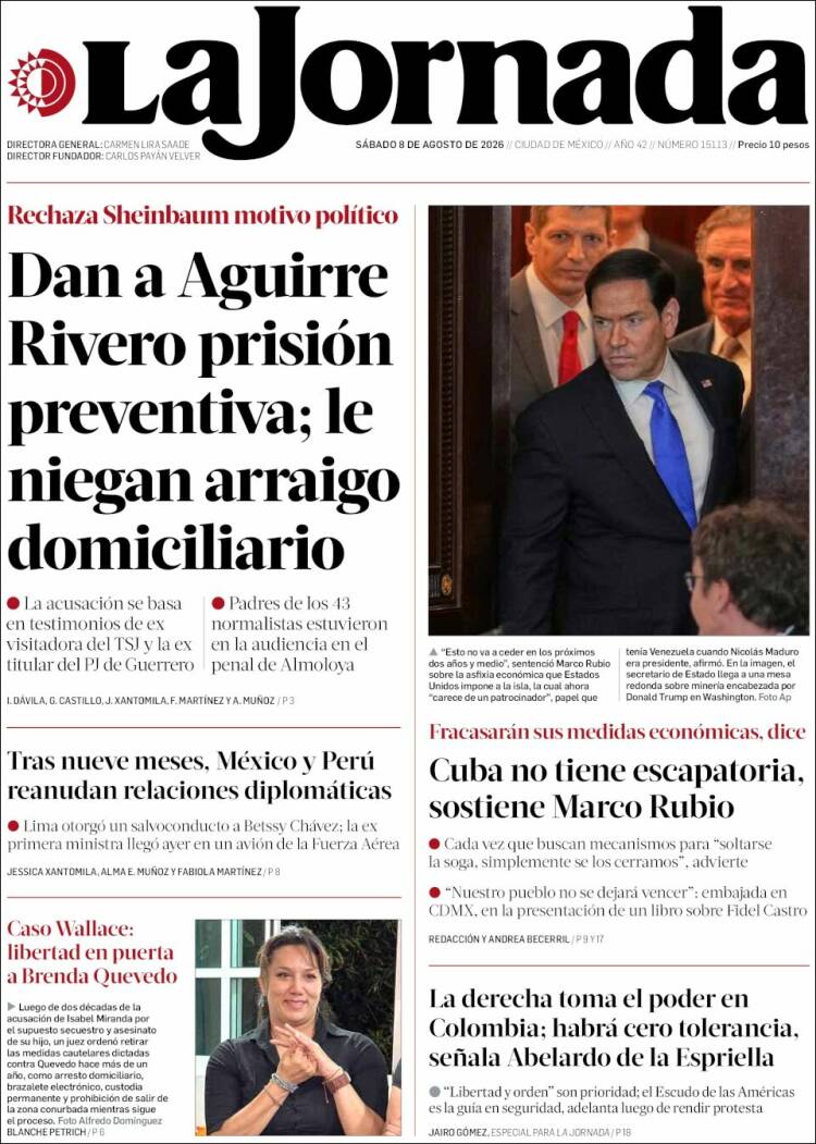 Portada de Mx Jornada