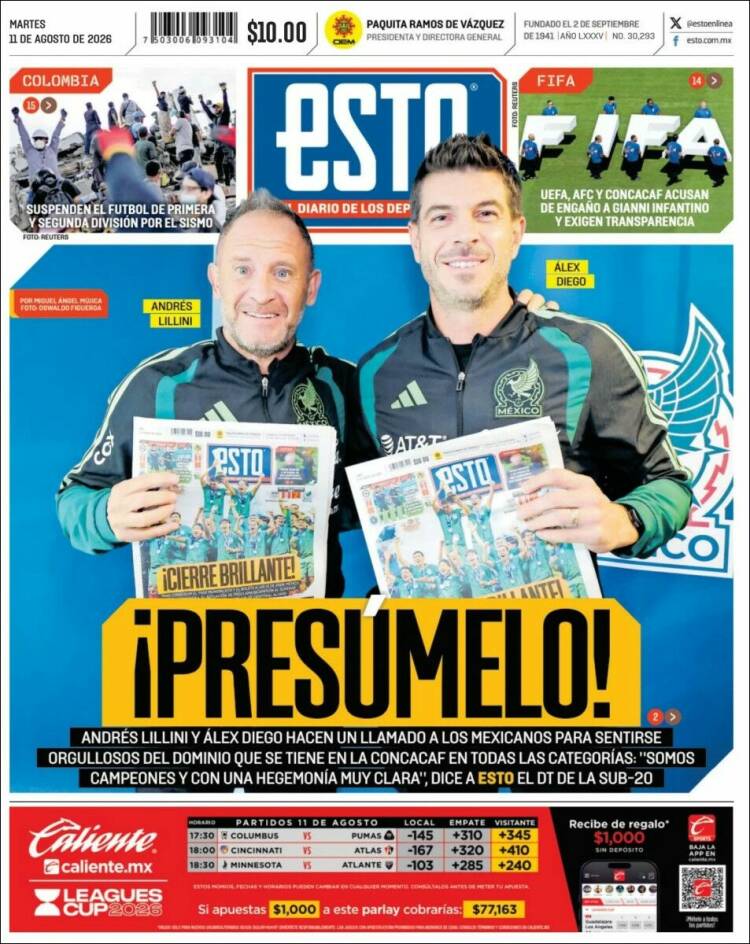 Portada de Esto (México)