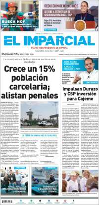 Portada de El Imparcial (México)