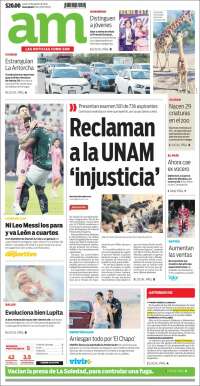 Portada de Al Día A.M. (México)