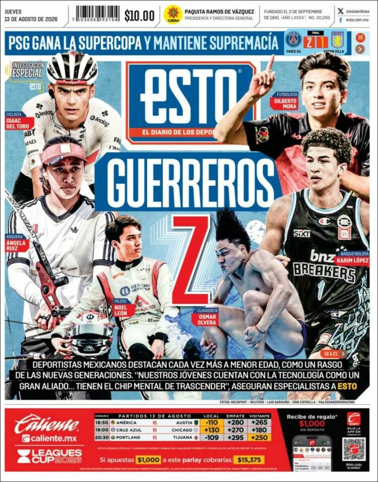 Portada de Esto (México)