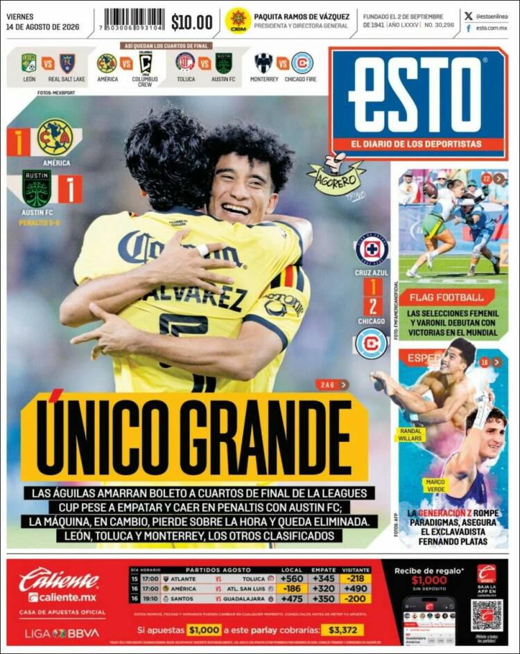 Portada de Esto (México)