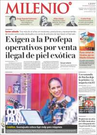 Portada de Milenio de León (México)