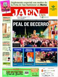 Portada de Diario Jaén (Spain)