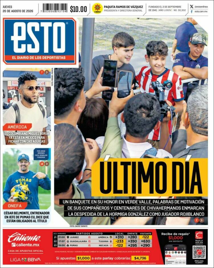 Portada de Esto (México)
