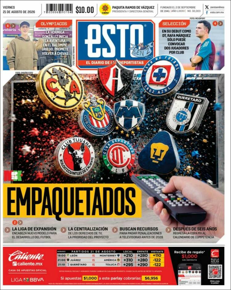 Portada de Esto (México)